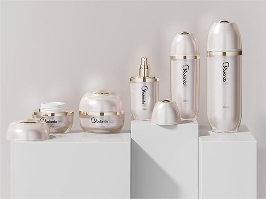 โลชั่น กล่องเครื่องสําอาง Acrylic ดีไซน์ใหม่สําหรับครีมว่าง 20ml 30ml 120ml 30g 50g