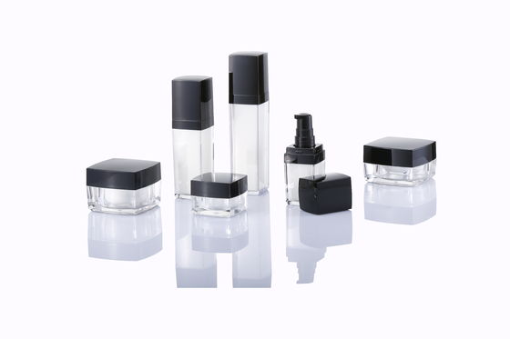 ชิคอะคริลิค เครื่องสําอางกล่องคอลเลคชั่นและปั๊มน้ํายาชุด 5g 15g 30g 50g