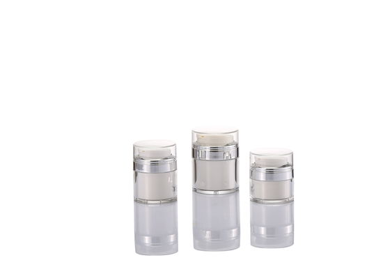 15ml 30ml 50ml Ecoseal กระป๋องเครื่องสําอางด้วย Vakuum กระป๋องครีมสําหรับครีมดูแลผิว