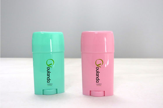 50 มล ODM Deodorant Stick Container สะอาดต่อสิ่งแวดล้อม ท่อดีโอเดอร์แรนท์เปล่า แพคเกจ