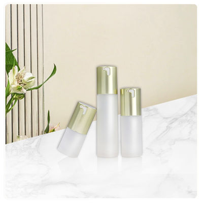 3pcs กระปุกปั๊มน้ํายาใส กระปุกปั๊มไม่มีอากาศ 15ml 30ml 50ml สําหรับผลิตภัณฑ์สด