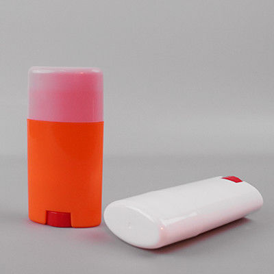 PP Deodorant Stick Container Antiperspirant พลาสติก คอสเมกติก แพคเกจ ท่อดีโอเดอเรนต์ที่เป็นมิตรต่อสิ่งแวดล้อม