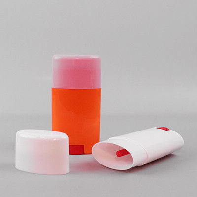 50 มล ODM Deodorant Stick Container สะอาดต่อสิ่งแวดล้อม ท่อดีโอเดอร์แรนท์เปล่า แพคเกจ