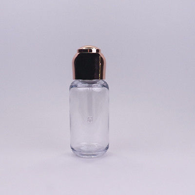 80 มิลลิลิตรของราคาหรู PETG Dropper Serum กระป๋องตา Dropper พลาสติกที่มีหัว electroplated