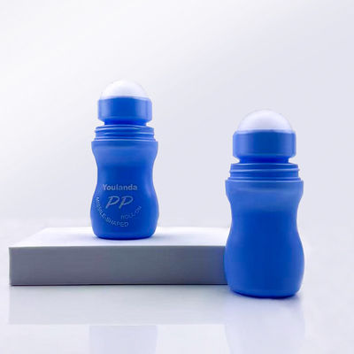 ขวดลูกกลิ้งลูกกลิ้งพลาสติก 80 มิลลิล