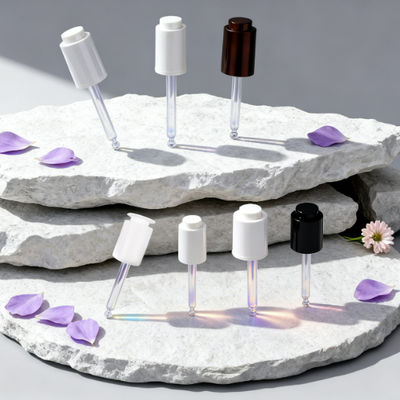 ขวดดรอปเปอร์ขนาด 15 มล./30 มล./50 มล. แบบกำหนดเอง พร้อมพิมพ์โลโก้สำหรับน้ำมันหอมระเหยและน้ำหอม