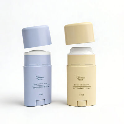 แท่งระงับกลิ่นกายเป็นมิตรกับสิ่งแวดล้อมบรรจุภัณฑ์ระงับกลิ่นกาย Zero Waste 20g 30g Flat Stick